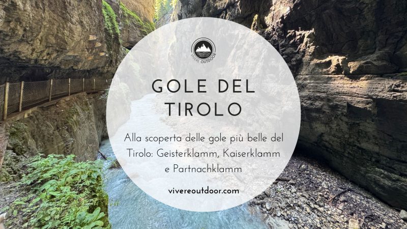 Gole del Tirolo: 3 escursioni spettacolari tra passerelle e cascate